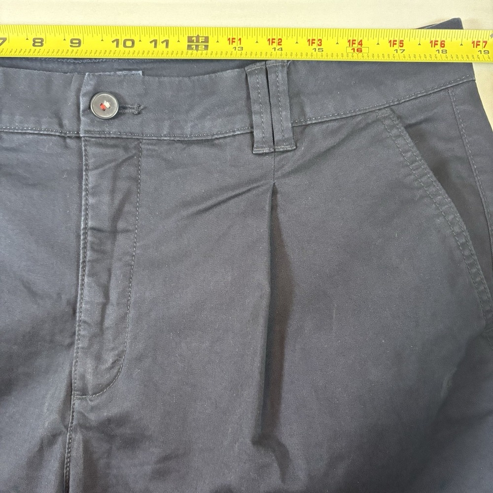 Tommy Hilfiger Women's Straight Leg Pants Size 16 Navy Blue Stretch - Picture 10 of 12